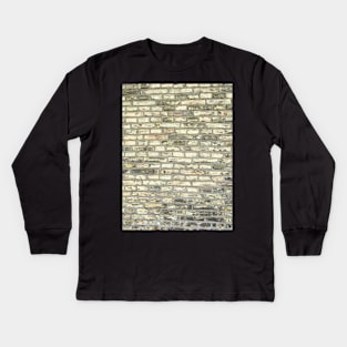 Wall, stone wall, stone, house Kids Long Sleeve T-Shirt